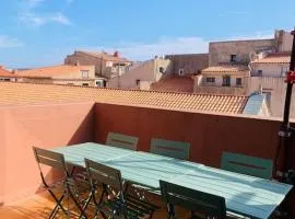 Duplex pour 4 à 6 personnes avec terrasse en plein cœur de la citadelle de Bonifacio