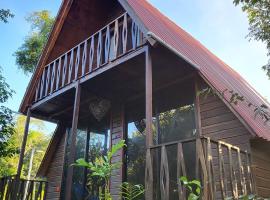Eco Aldea kinich Ahau，位于斯普希尔的木屋