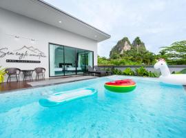 Sea Eagle Mountain private pool villa Aonang，位于班农塔勒的酒店