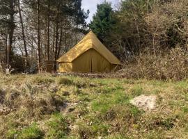 Bell tent Binnen Duin，位于't Horntje的豪华帐篷营地