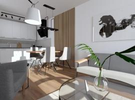 Apartament Nowy w nowoczesnym budynku, winda miejsce parkingowe，位于克拉普科维采的公寓