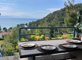 Vista del Mar House-Perfect for Families & Couples，位于卡桑德里亚的别墅