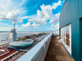COAST HOUSE Sky Suite，位于Bremerhaven的酒店