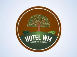 Hotel WM，位于Teresina de Goias的酒店