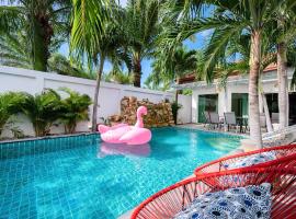 Majestic Residence Pool Villa 4 Bedrooms Private Beach，位于南芭堤雅的酒店