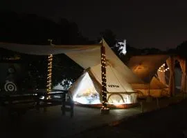 Two Camping Tents, One Studio & Garden Hanging Bed