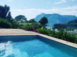 Infinity pool villa in Capri Tiberius，位于卡普里的酒店