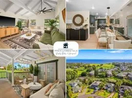 Luxury Princeville Retreat - Sleeps 16 Views, Golf & More