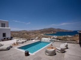 Cabana Seaview Pool Villas near Alemagou beach，位于法蒂亚的酒店