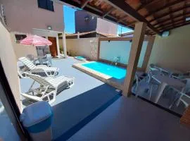 Casa Duplex Climatizada com Piscina para 10 pessoas