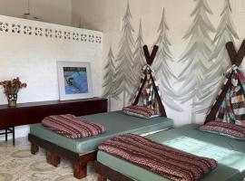 Cọ cùn homestay 2 single-beds，位于邦美蜀的民宿