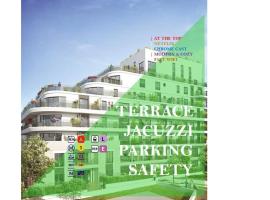 Residence Abraham-Bed&Breakfast Guest Room 2 LaDéfense U-Arena #Parking #Terasse #Fibre #View，位于科隆布的酒店