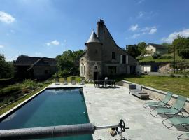 Meublé de charme dans manoir avec piscine en Touraine，位于方蒂提斯的酒店