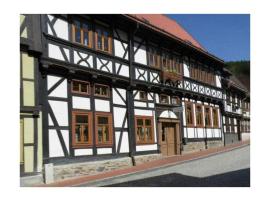 Holiday apartment in Stolberg Harz，位于施托尔贝格哈尔茨的酒店