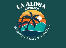 La Aldea Zipolite，位于兹波利特Umar University附近的酒店