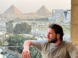 Asia Grand Museum & Pyramids view