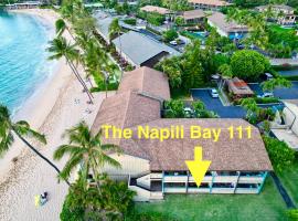 The Napili Bay 111 - Ocean View Studio - Steps from Napili Beach，位于卡普鲁亚的公寓