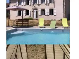 Maison de maître de 1789 rénovée avec piscine