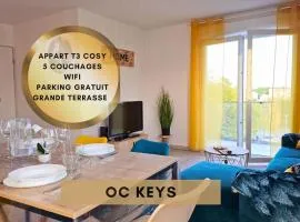 L'évasion Carcassonnais avec Terrasse 2 places de Parking privée