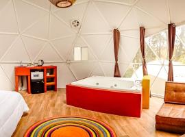 Glamping-Zingo，位于Santa Ana Jilotzingo的豪华帐篷