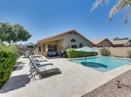 Sunny Maricopa Getaway w/ Private Pool + Fire Pit!