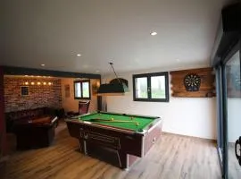 A 800 m de la plage, app 6 pers avec billard