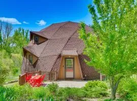 Geodesic Dome House 18 Acres on Baraboo River!