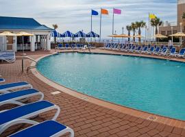 万豪弗吉尼亚海滩海滨春丘套房酒店，位于弗吉尼亚海滩Virginia Beach Boardwalk的酒店