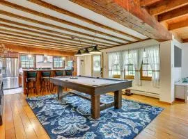 Game Room & Yard: Greentown Home Near State Park