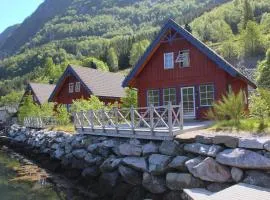 Fjordhytte-6 direkt am Maurangerfjord, einem Seitenarm des Hardangerfjords