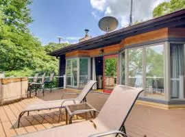 Walk to Tuttle Creek Lake Secluded Scenic Retreat