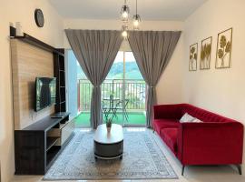 Aufa Homestay at Emerald Avenue Brinchang，位于伯恩仓的公寓