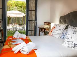 Les Canoubiers Luxe et sérénité au cœur de Saint-Tropez Suites spacieuses avec jardin enchanteur，位于圣特罗佩的酒店