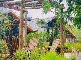 Đồi Gió Hú Homestay & Coffee - Măng Đen，位于Kon Tum的酒店