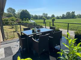 Strand Familien Doppelhaush&auml;lfte ,,INGER'' #Familien-Treffen，位于Rappin的乡村别墅