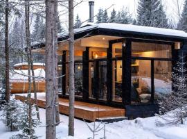 ONNEA - Magical Chalet & Spa - Sauna - Fireplace - EV Chrger - AC，位于圣弗朗索瓦小河的Spa酒店