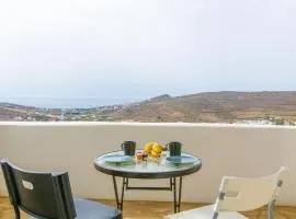 House with view in Aegean Sea