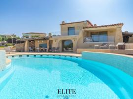 Luxury Villa Experia con piscina privata in Porto Cervo，位于切尔沃港的酒店