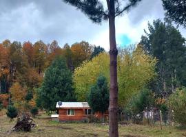 Cabaña May Pao, para 3 en Melipeuco cerca del Parque Nacional Conguillio，位于梅利佩乌科的酒店