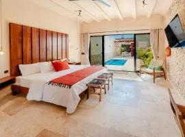 Casa mi Merida Centro, alberca, tina, cuarto king size, cuarto 2 camas dobles