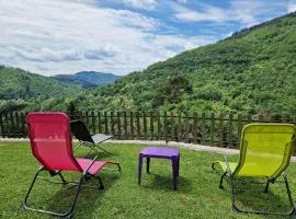 Maison Le Yoti, jolie vue sur le Lot