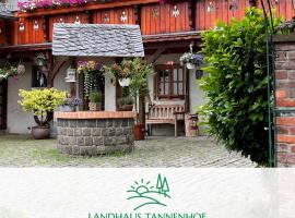 Landhaus Tannenhof，位于Lind的家庭/亲子酒店