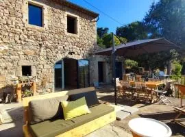 Clède lovée dans la forêt, sauna & bain nordique