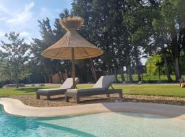 Mas Paloma，位于罗格诺拉斯的海滩酒店