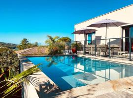Villa Livia Porticcio piscine 500m plage，位于波尔蒂乔的别墅