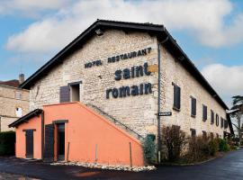 Logis Hotel-Restaurant Saint Romain，位于昂斯的酒店
