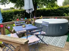 Gîte chalet bleu soleil