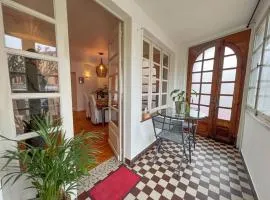 Maison de village avec jardin