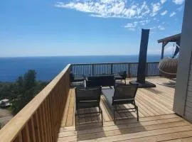 Bungalow luxueux avec vue mer panoramique