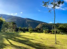 Cozy Log Cabin-Ojo de Agua-Villa de Leyva-WIFI